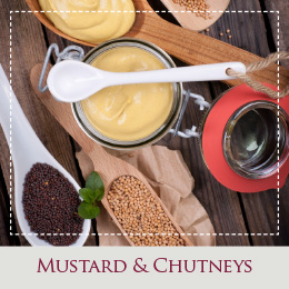 Cotswold produce - mustard and chutneys